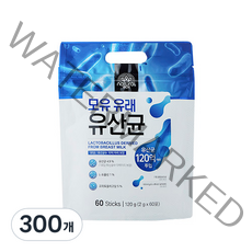 내추럴박스 모유유래 유산균 스틱 파우치형, 300개, 2g