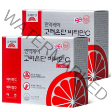 면역케어 고려은단 비타민C D 아연 분말스틱 60포 2개, 120g
