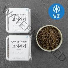해맑은번영 간편한 씻어나온 생꼬시래기 (냉동), 200g, 2개
