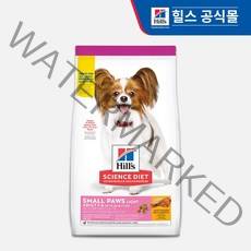 사이언스다이어트 강아지 어덜트 스몰포 라이트 다이어트 사료, 1개, 7kg, 곡물