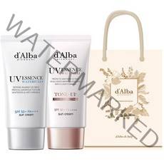 달바 워터풀 에센스 선크림 SPF50+ PA++++ 50ml + 워터풀 톤업 선크림 SPF50+ PA++++ 50ml + 기프트백, 1세트