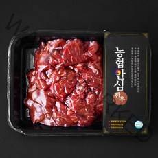 농협안심한우 정육 세절 1등급 국거리용 (냉장), 300g, 1팩