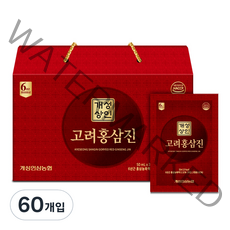 개성상인 고려홍삼진, 60개, 50ml