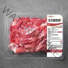 도드람한돈 앞다리 불고기용 1등급 (냉장), 1kg, 1개