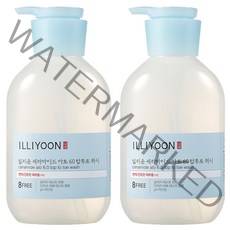 일리윤 세라마이드 아토 6.0 탑투토워시, 500ml, 2개