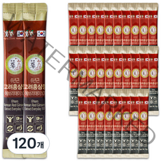 풍년보감 고려홍삼정 6년근 에브리데이100 홍삼스틱, 15g, 120개