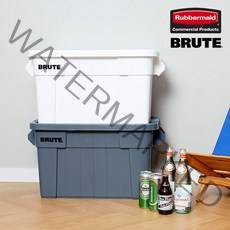 러버메이드 [러버메이드]부르트 2016 사각토트컨테이너 75리터, 화이트