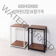 어항받침대 철제축양장 수조 2자광폭 어항 선반 다이 기본형 600X450X800 상하판포함, 기본형 600X450X800 블랙