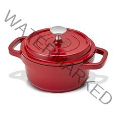 경량주물 IH 냄비 RED, 1개, 16cm