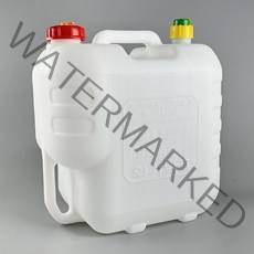 형창플라스틱 석유통 20L 색상 4종, 선택2 가방자바라 20L (백색)