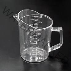 주방애몰 PC계량컵 국산 비커, 투명, 500ml