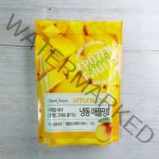 델파이팜 냉동 애플망고 다이스 3kg (1kg x 3팩) 아이스 망고 얼린망고, 3개, 1KG