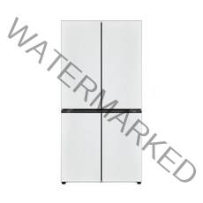 [LG전자] 디오스 오브제컬렉션 메탈 6도어 냉장고 (M873MWW252S), 화이트+화이트