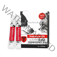 뉴트리벳 프로바이오틱스 반려동물 영양제 2g, 유산균치즈, 30개, 장 영양제