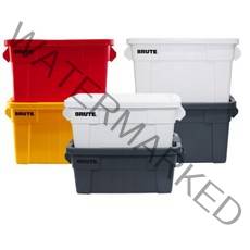 러버메이드 브루트 토트박스 53L 75L 리빙박스 캠핑박스 의류 수납 옷장 정리함, 53L-White