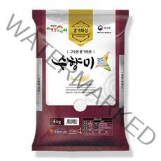 대한농산 수향미 골든퀸 3호 백미, 4kg, 1개