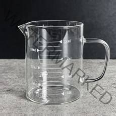 미르 내열유리 핸들비커 계량컵 2p, 350ml