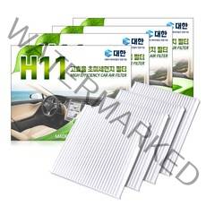 대한 초미세먼지 자동차에어컨 필터, P106, 4개입