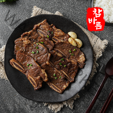 [참바른] 참바른 프리미엄 양념 LA갈비 1kg 기름 손질한 정직한 갈비, 1개