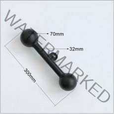 스쿼트머신 햄스트링 백익스텐션 브이스쿼트 핵스쿼트 Lat 당겨 바 이두근 삼두근 뒤로 근육 블래스터 조정, 01 30CM