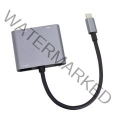 컴썸 C타입 HDMI 듀얼모니터 4IN1P 4K 멀티허브, CT-41P