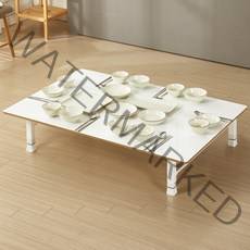 서우 높이조절 LPM 롱테이블L 120 x 80cm, 화이트