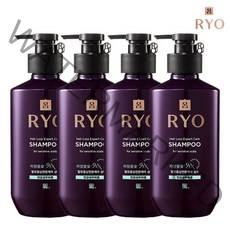 려 자양윤모 9ex 탈모증상케어 샴푸 400ml 5종, 민감성두피용400ml-4개