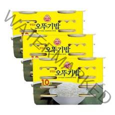 즉석밥 1BOX 오뚜기햇반 오뚜기밥 210g 30개입 즉석밥, 30개