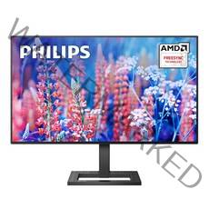 필립스 68.5cm UHD 278E2FE 4면 보더리스 높낮이 모니터