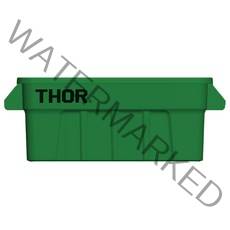 트러스트 THOR 다용도 토트 박스 53L + 덮개, GREEN, 1세트