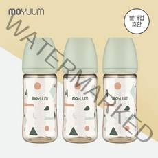 모윰 [모윰] PPSU 노꼭지 젖병 270ml 트리플팩 - 클라우드, 단품없음