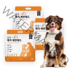 펫민 냄새 쏙 매직 배변패드, 50매, 3팩