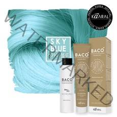 카랄 바코 소프트 칼라 염색약 일반염색약(멋내기), 스카이블루 2개