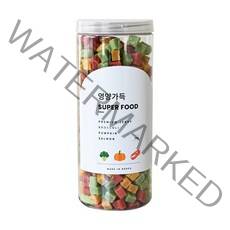 제로랩스 반려견 영양가득 져키 1kg, 브로콜리+단호박+연어, 1개