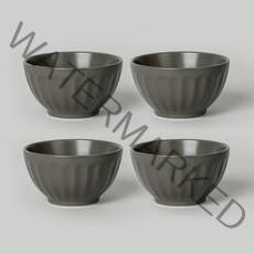 쓰임 마일드 매트 공기, 모카, 4개