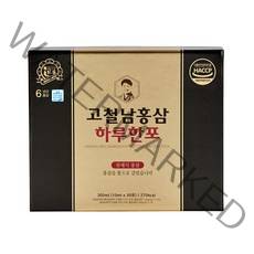 고철남홍삼 하루한포 홍삼 스틱, 10ml, 30포