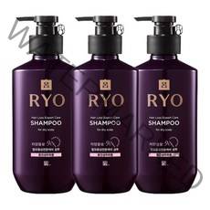 려 자양윤모 9EX 탈모전문케어 중건성 샴푸 400ml x3, 02 중건성 400ml x3