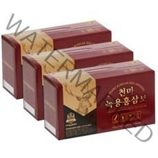 개성상인 천마 녹용홍삼보 3개월분 70ml x 90포 녹용 홍삼 진액 + 녹용대환 30환, 3개월 90포