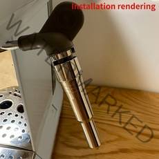 Smeg 커피 머신용 스테인레스 스틸 스팀 헤드 1 개 파이프 피팅 액세서리용 특수 노즐