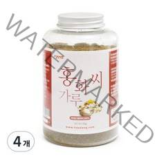 갑당약초 홍화씨가루, 300g, 4개