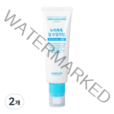 누리숲 누리촉촉 딥 수딩크림, 70ml, 2개