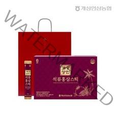 개성상인 석류홍삼스틱 10ml 30포 /전용쇼핑백 /개성인삼농협, 300ml, 5세트