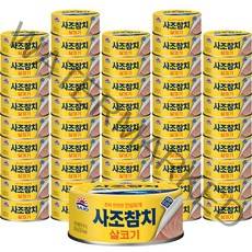사조 살코기 참치 안심따개 통조림, 100g, 48개