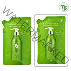 TS 뉴프리미엄 리필용 샴푸 라벤더향, 500g, 2개