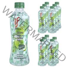 이프 코코넛워터 위드 코코넛과육, 350ml, 12개