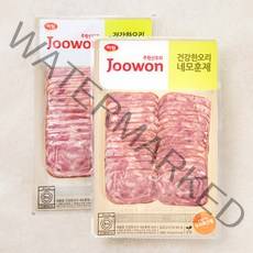 주원산오리 건강한오리 네모훈제, 400g, 2개