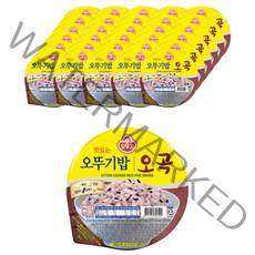 맛있는 오뚜기밥 오곡, 210g, 36개