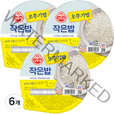 오뚜기 맛있는 작은밥, 150g, 6개