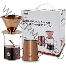 코맥 홈카페 스텐필터 드립세트 600ml SFG1 / G9 / KPG1, 스텐 커피 필터 + 계량 커피 서버 + 커피 드립피쳐