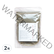 볶은 홍화씨 분말, 2개, 300g